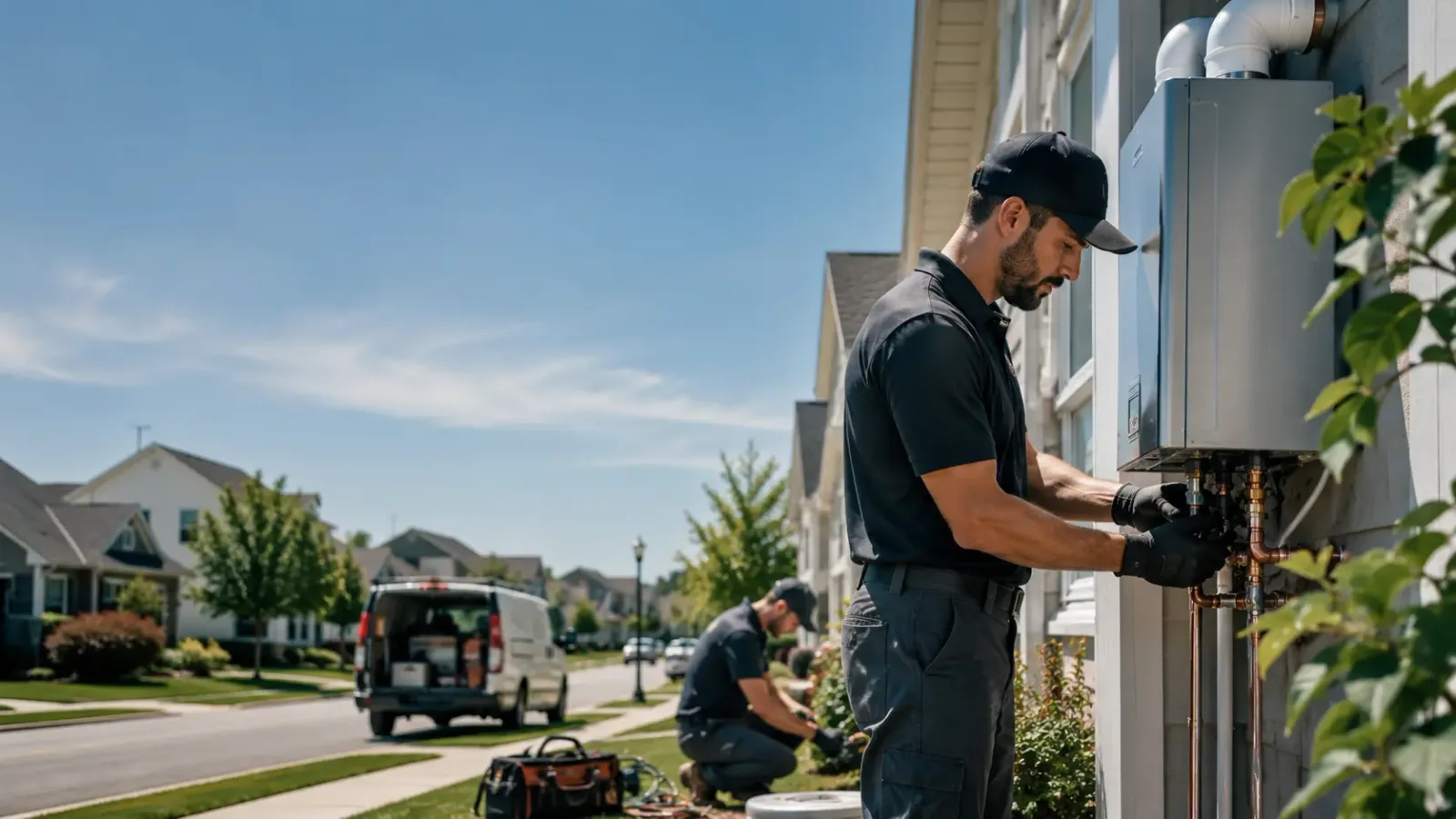 Tankless Water Heater Installation in Lucas, IA